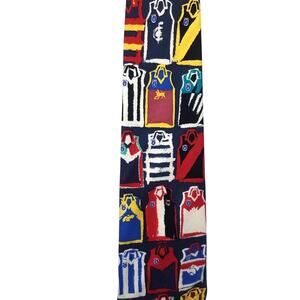 Australian Rules Football 100% Silk Tie Davenport